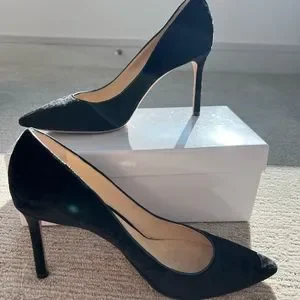 パンプス JIMMY CHOO Women Shoes ROMY85SUEBLACK Black Jimmy Choo | Shoes | Jimmy Choo Black Suede Pumps Romy 85